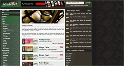 Desktop Screenshot of bingo.insidebet.com