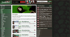 Desktop Screenshot of pool.insidebet.com