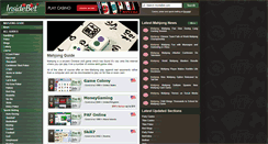 Desktop Screenshot of mahjong.insidebet.com