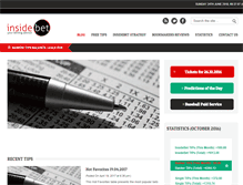Tablet Screenshot of insidebet.net